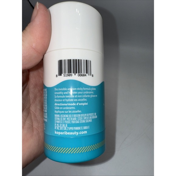 Natural Aluminum Free Coconut Deodorant Beach Scent 2 Ounce Smooth Formula - Picture 6 of 6